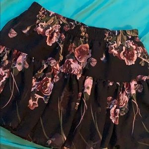 Floral skirt